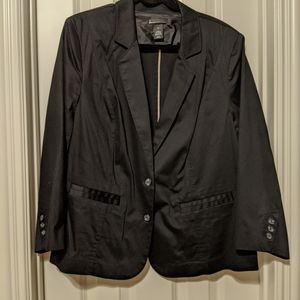 Black Blazer Lane Bryant Size 24